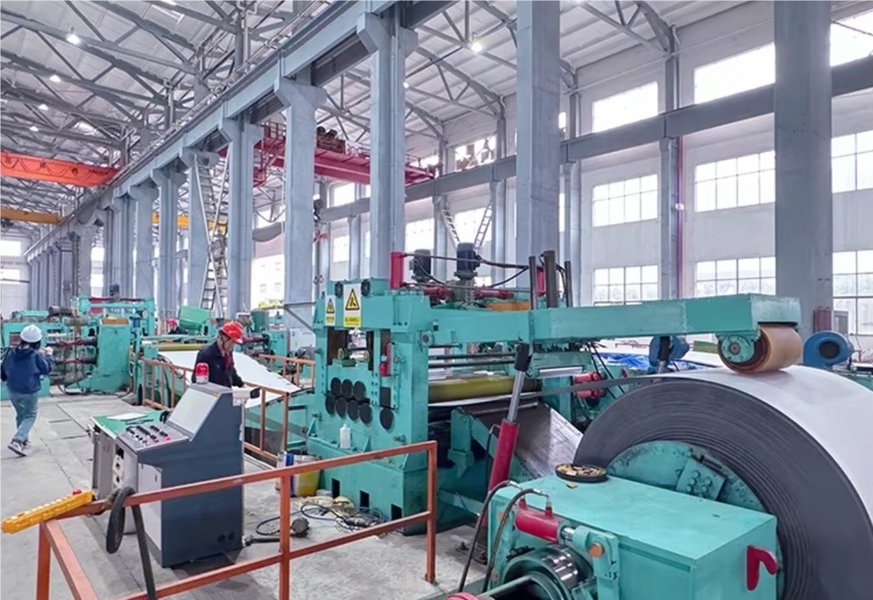 Wuxi TAIDING Stainless Steel Co., Ltd. linha de produção do fabricante