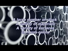 Tubos sem costura de aço inoxidável de alta precisão 202 304 316 904L